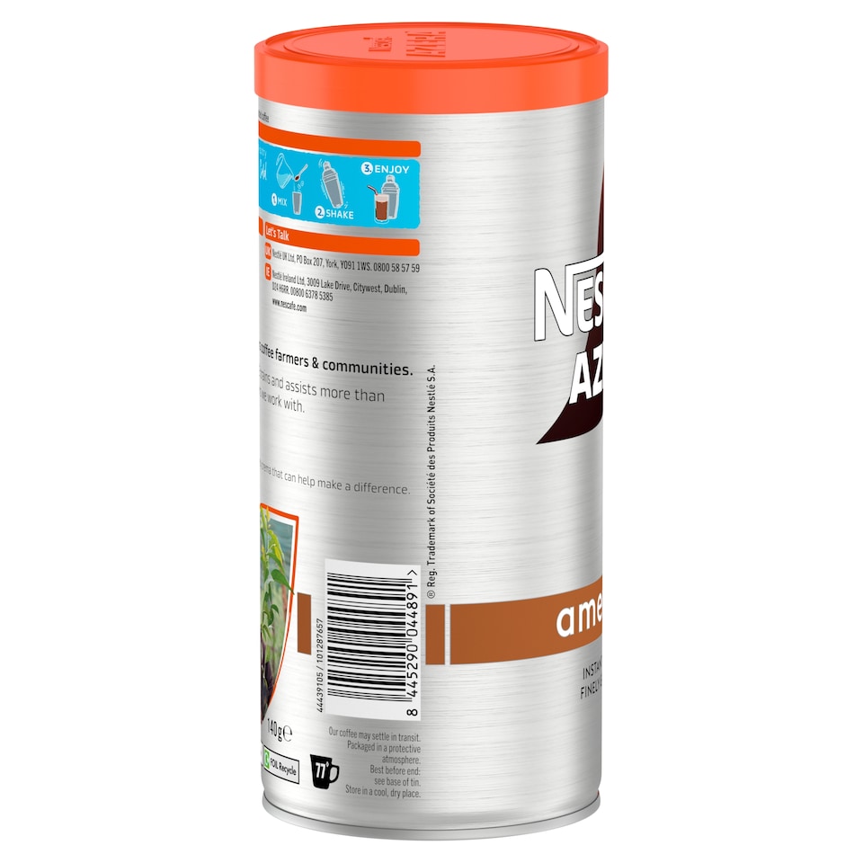 image 1 of Nescafe Azera Americano Instant Coffee 140g
