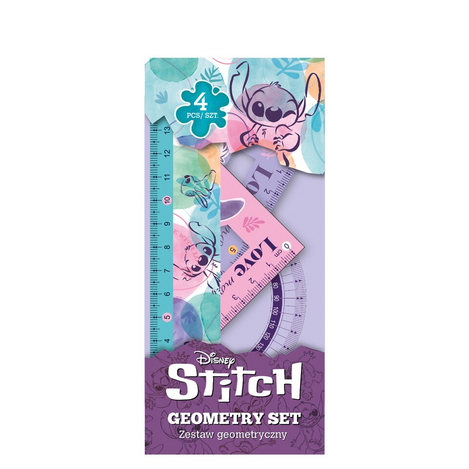 Disney Stitch rýsovací souprava 4 ks