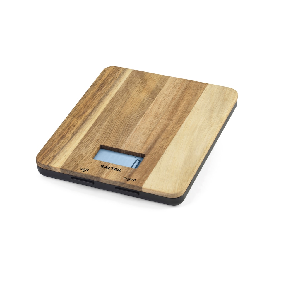 image 1 of Salter Acacia Wooden Scale