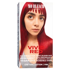 BLEACH LONDON VIVID RED PERMANENT HAIR COLOUR KIT