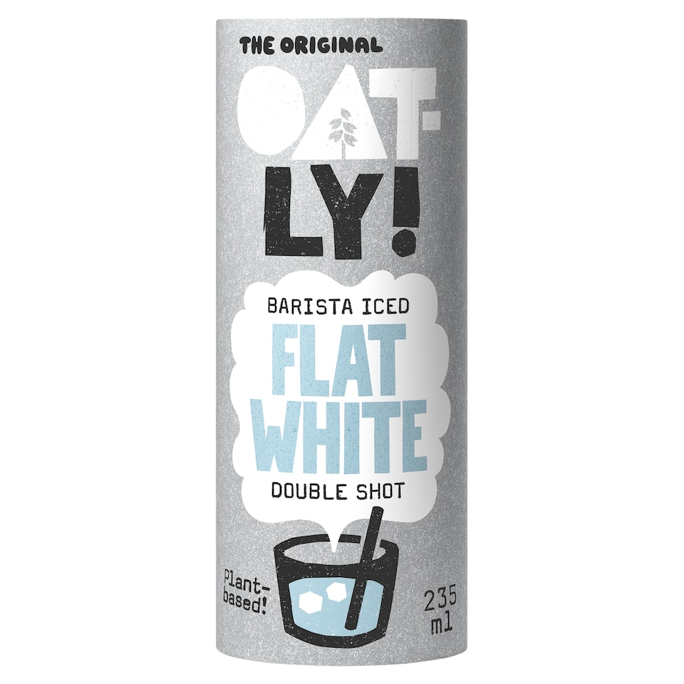 Oatly Barista Iced Flat White Double Shot 235ml