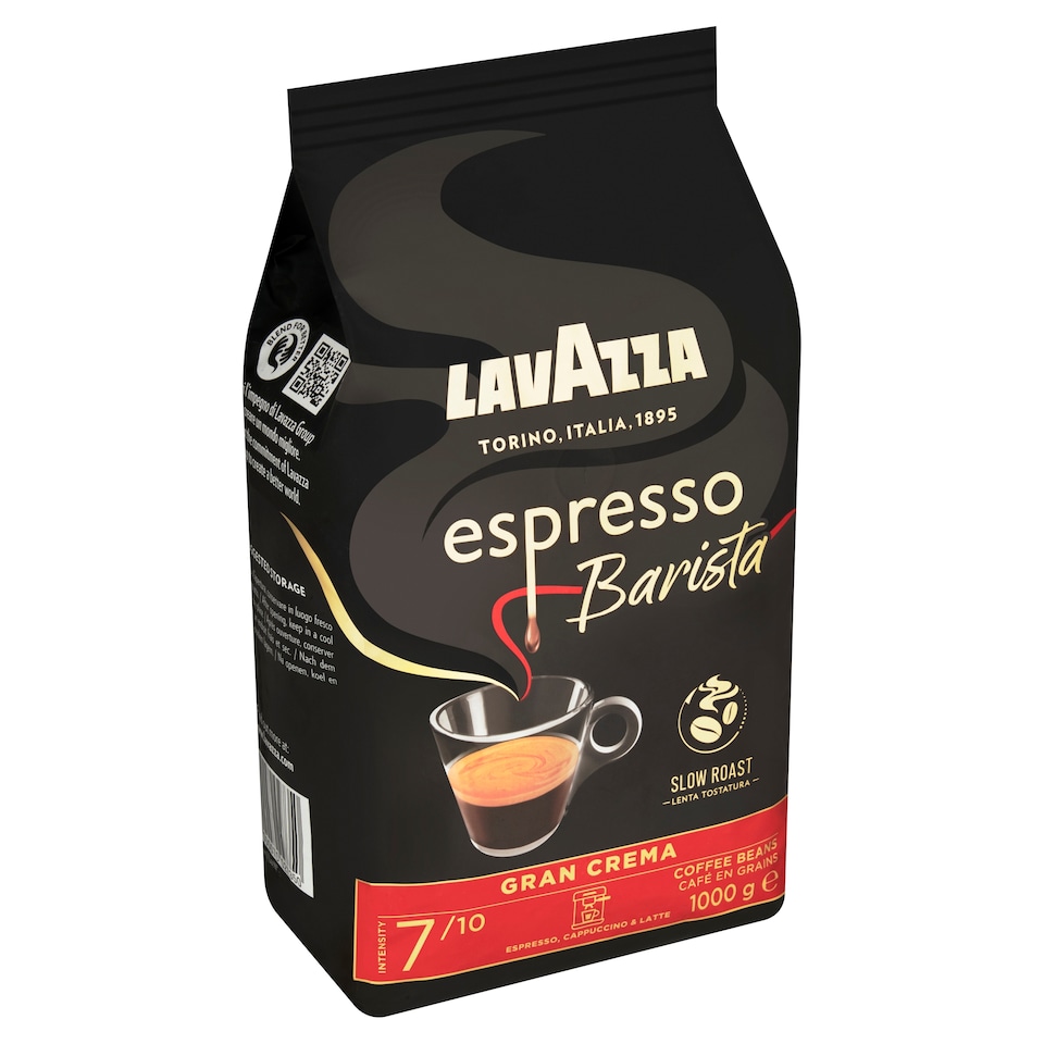 image 1 of Lavazza Espresso Barista Gran Crema Roasted Coffee Beans 1000 g