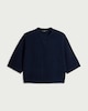 image 4 of F&F Knitted 3/4 Sleeve Cardigan in Navy