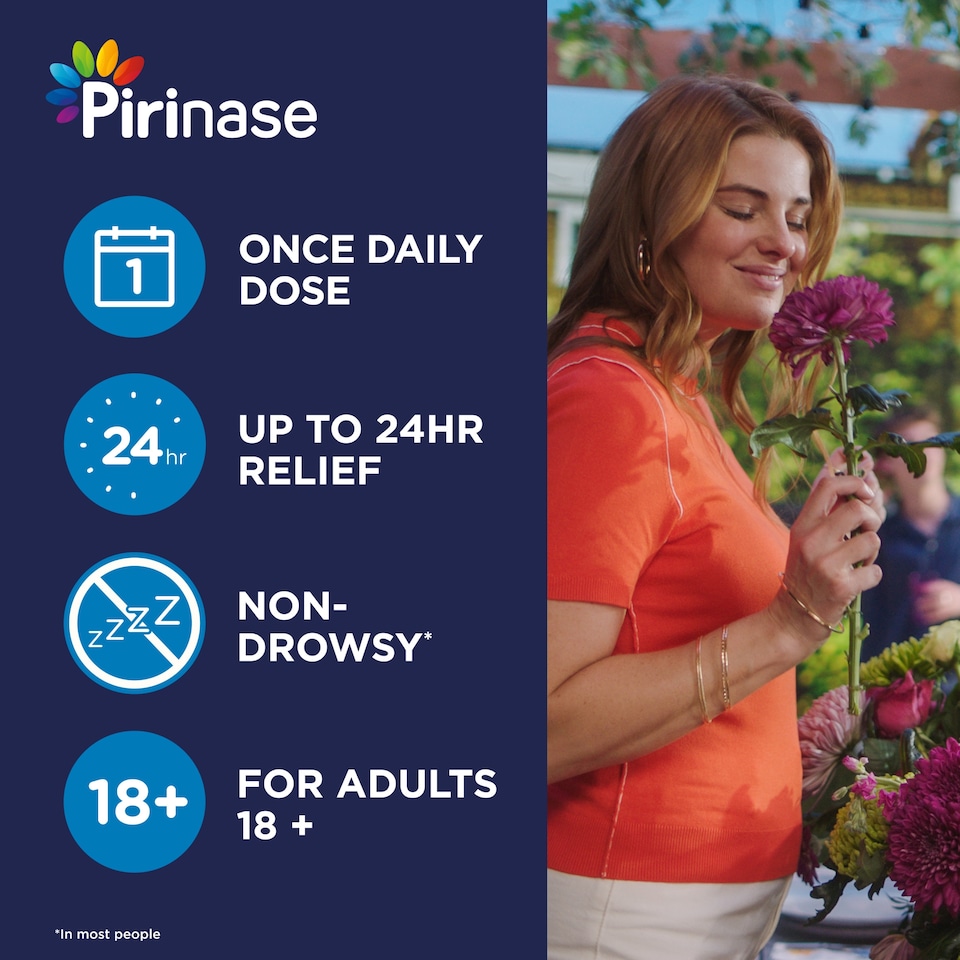 image 1 of Pirinase Hayfever Relief Once Daily Nasal Spray 60 sprays