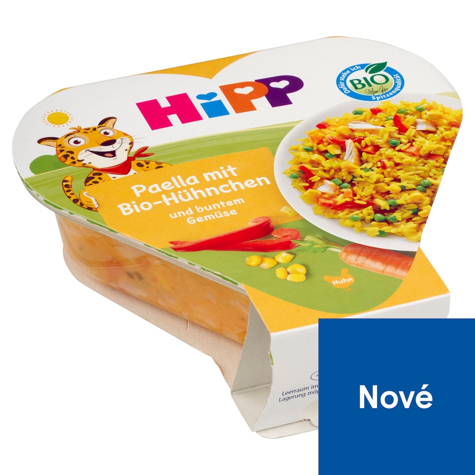 HiPP Bio paella se zeleninou a bio kuřecím masem 250g