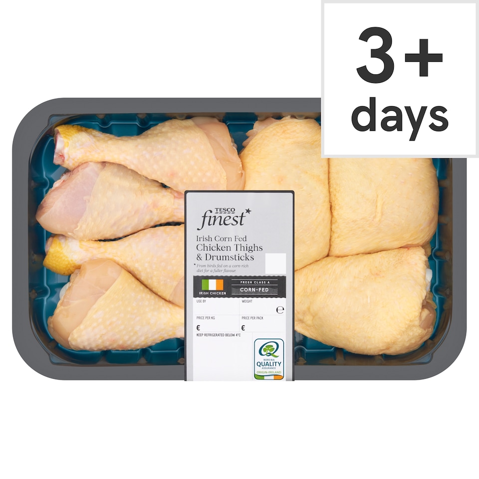 Tesco Finest Corn Fed Thighs And D/Stck 750G