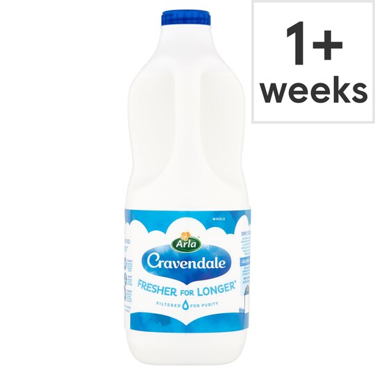 Cravendale Purfiltre Fresh Whole Milk 2 Litre Tesco Groceries