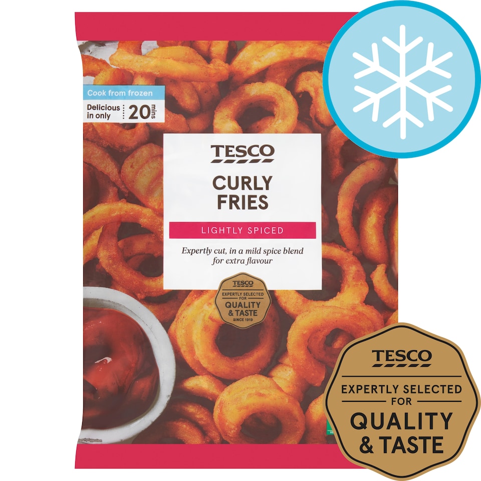 Tesco Curly Fries 700G