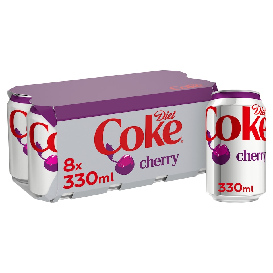 Diet Coke Cherry 8x330ml