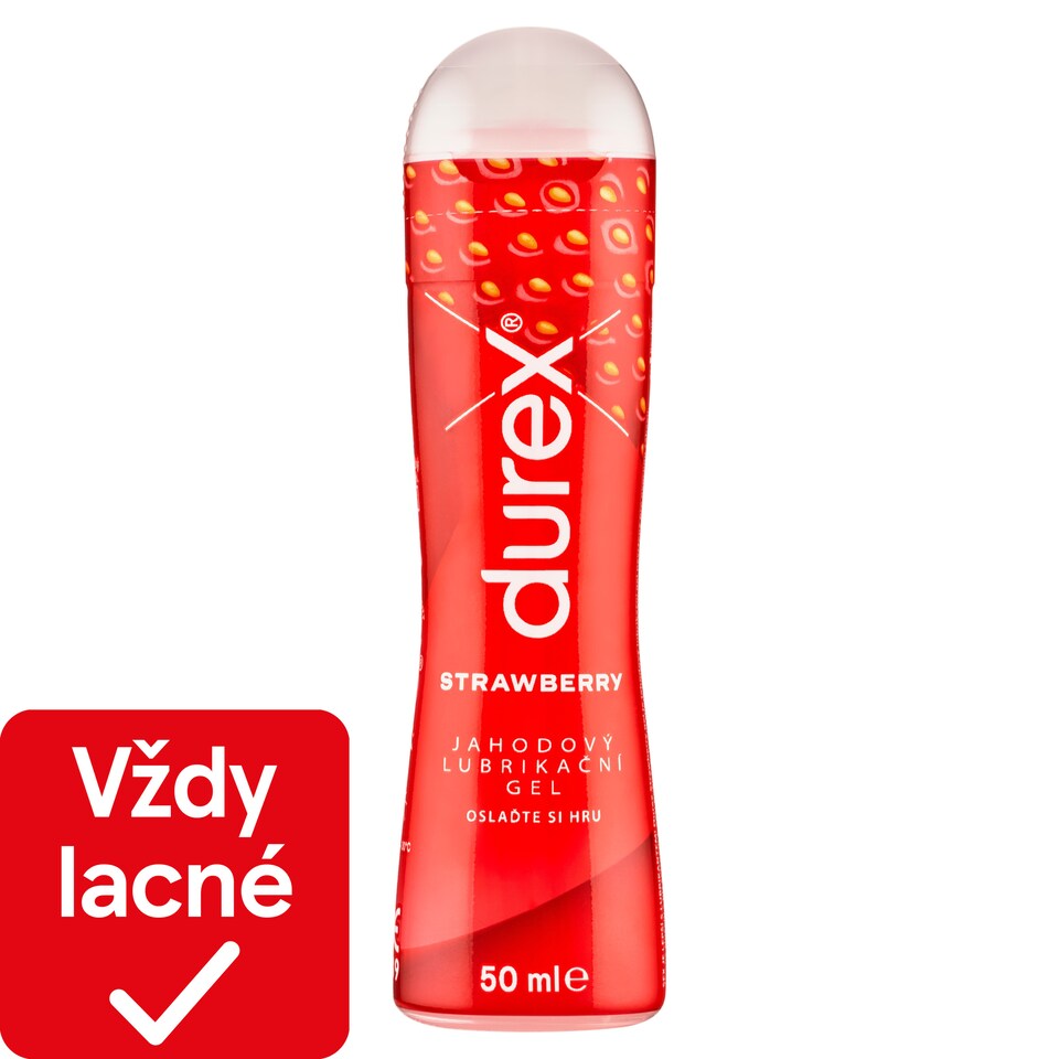 obrázok 1 z Durex Strawberry lubrikačný gél 50 ml