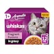 image 1 of WHISKAS 1+ Aromatic Fragrant Fusions Selection Wet Cat Food Pouches 12x85g