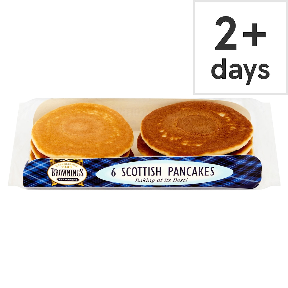 Brownings Scottish Pancakes 6 Pack
