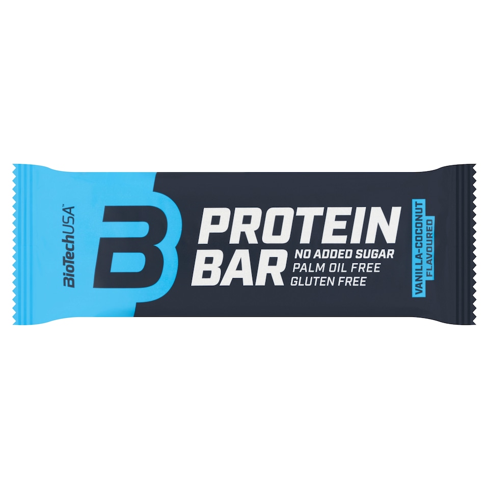 BioTechUSA vanília-kókusz ízű bevont fehérjeszelet édesítőszerekkel 70 g  1. kép