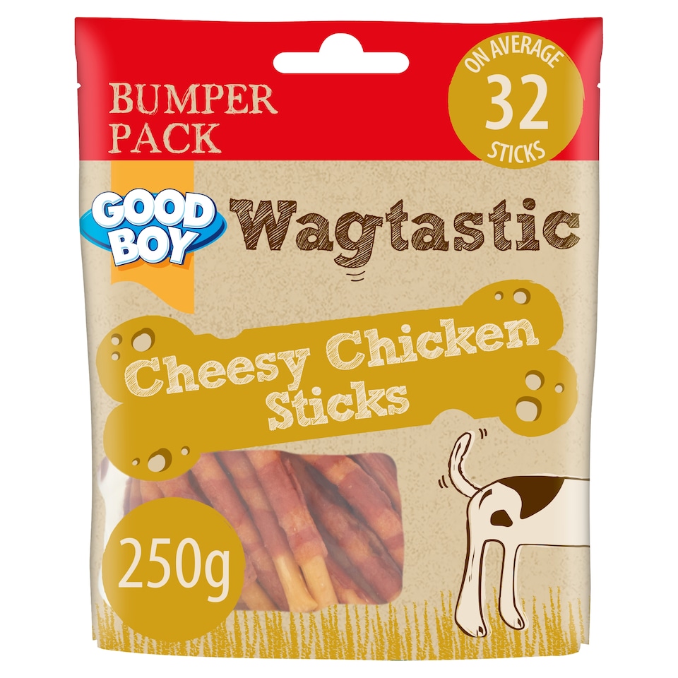image 1 of Good Boy Cheesy Chicken Sticks Dog Treats 250G