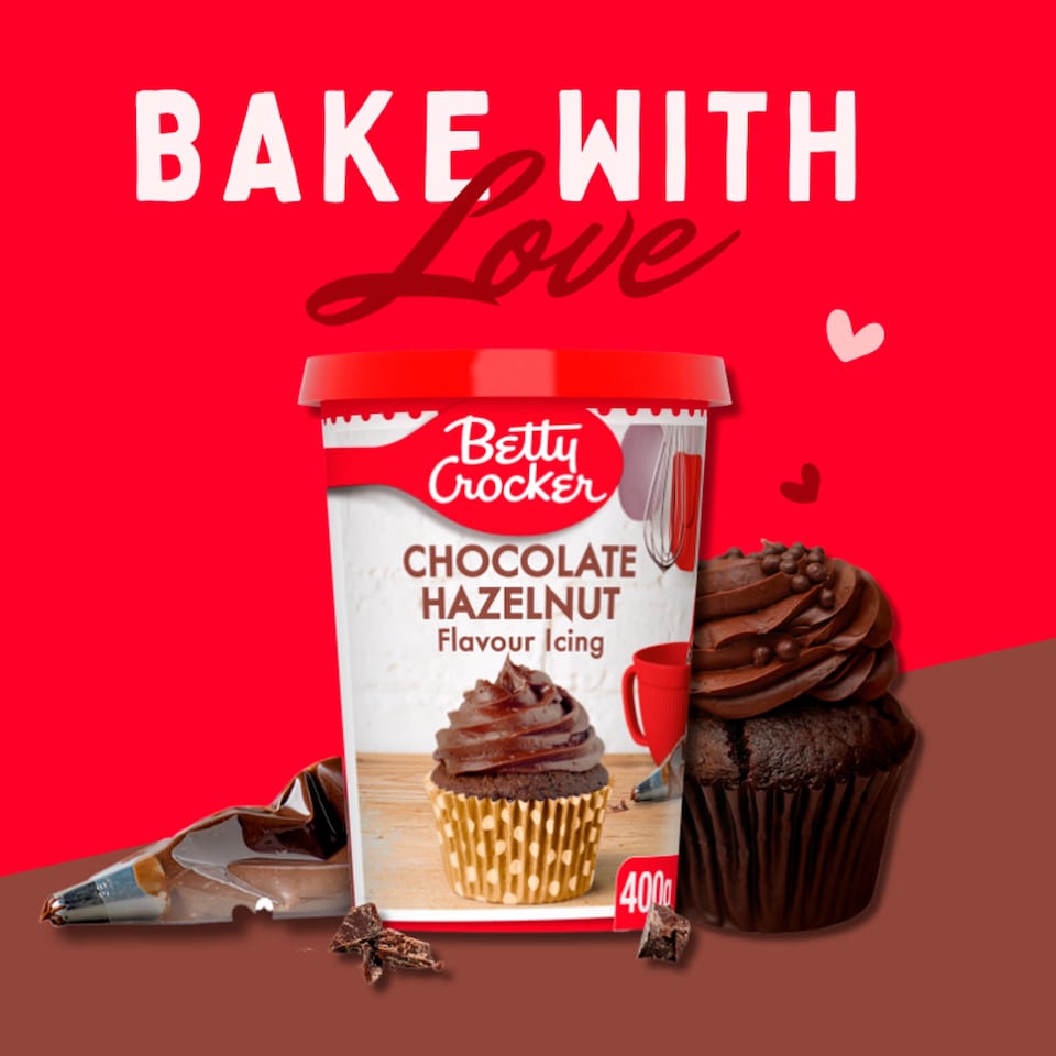 image 1 of Betty Crocker Chocolate Hazelnut Flavour Icing 400G