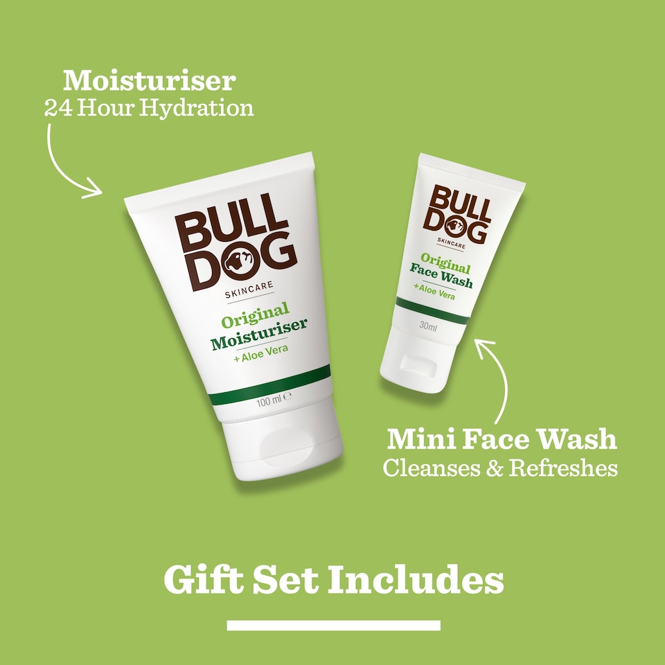 image 1 of BULLDOG Original moisturiser Cracker with face wash