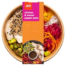 YO! Chicken & Sweet Pepper Poke 296g