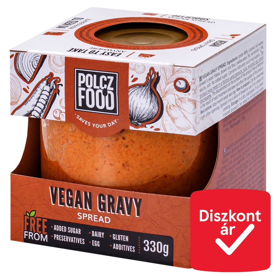 Polcz kennivaló vegán pecsenyekrém 330 g