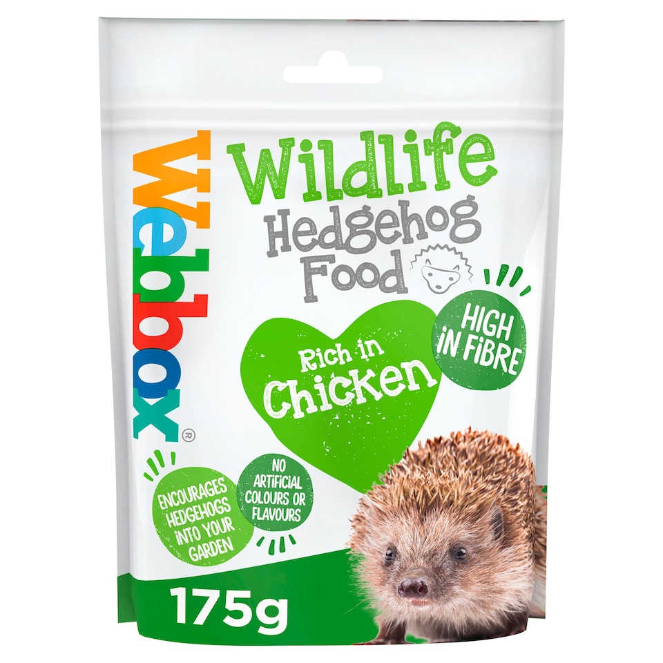 Webbox Wildlife Hedgehog Food 175G