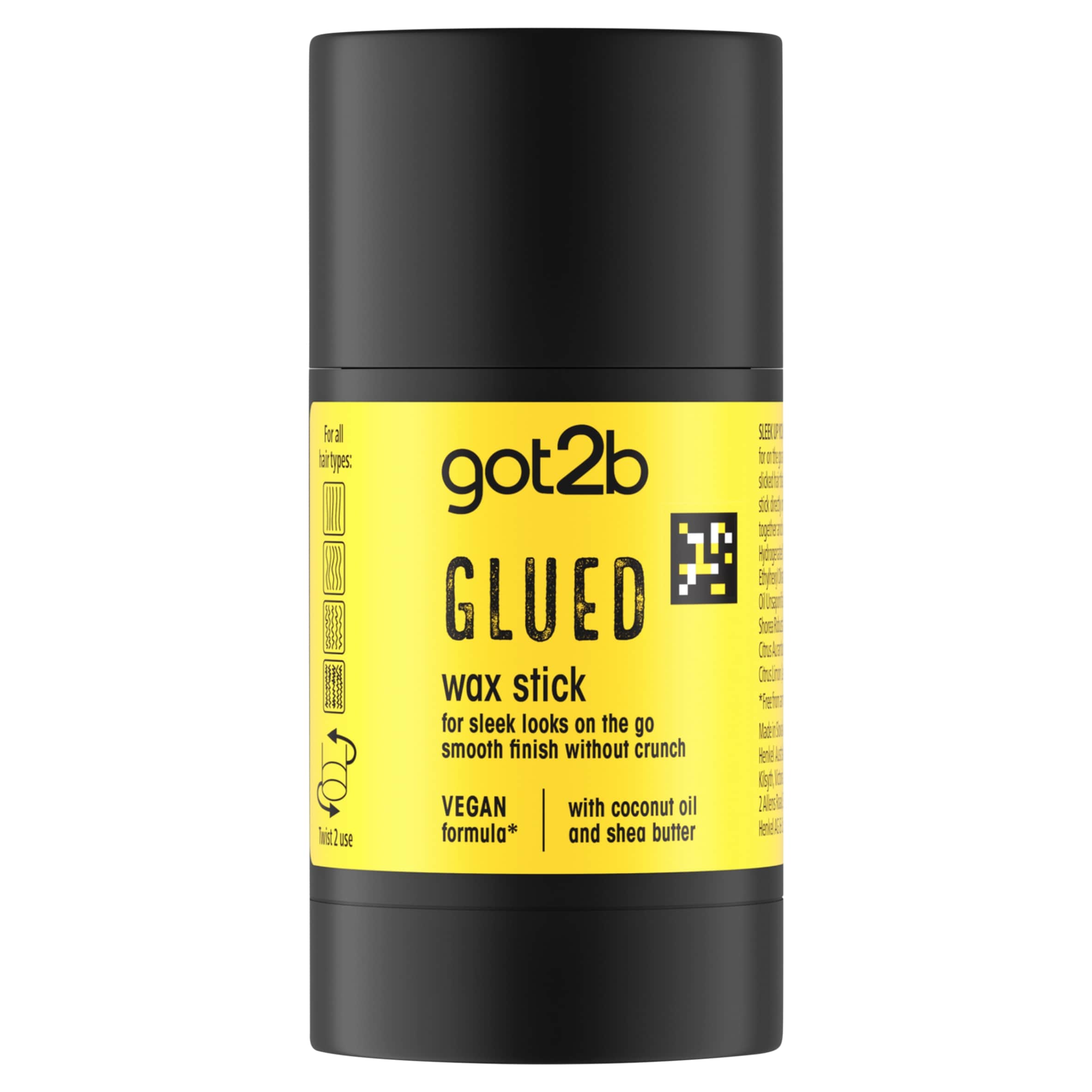 Got2b Glued Wax Stick with Coconut Oil and Shea Butter 50g
