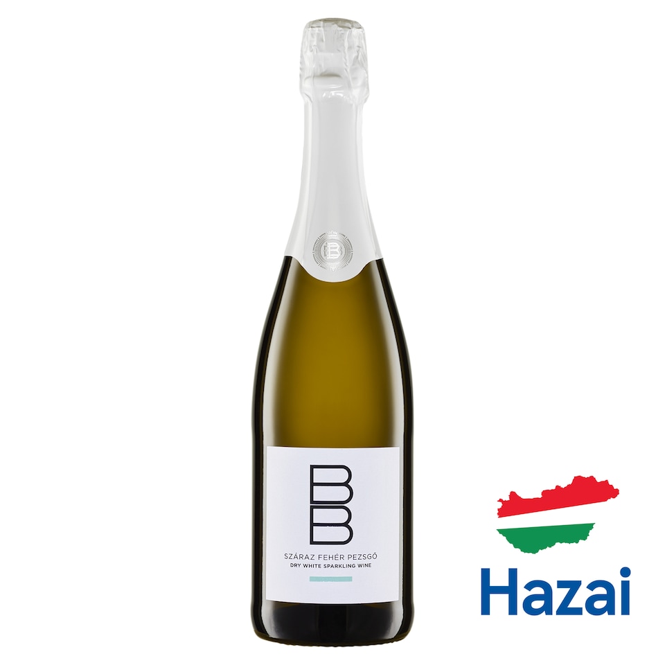 BB száraz fehér pezsgő 11% 0,75 l