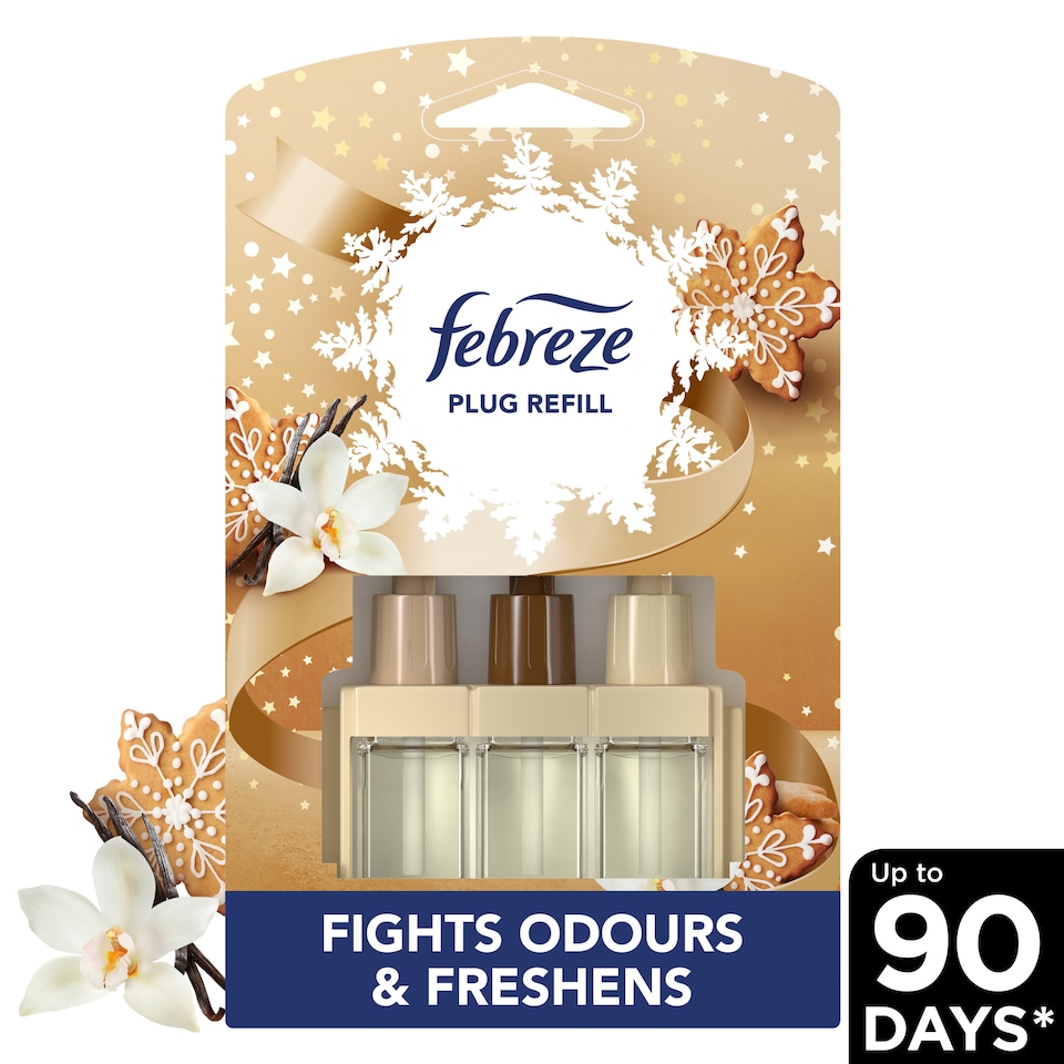 image 1 of Febreze Plug Refill Vanilla Cookie 20ml