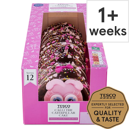 Tesco Calli The Caterpillar Cake Tesco Groceries