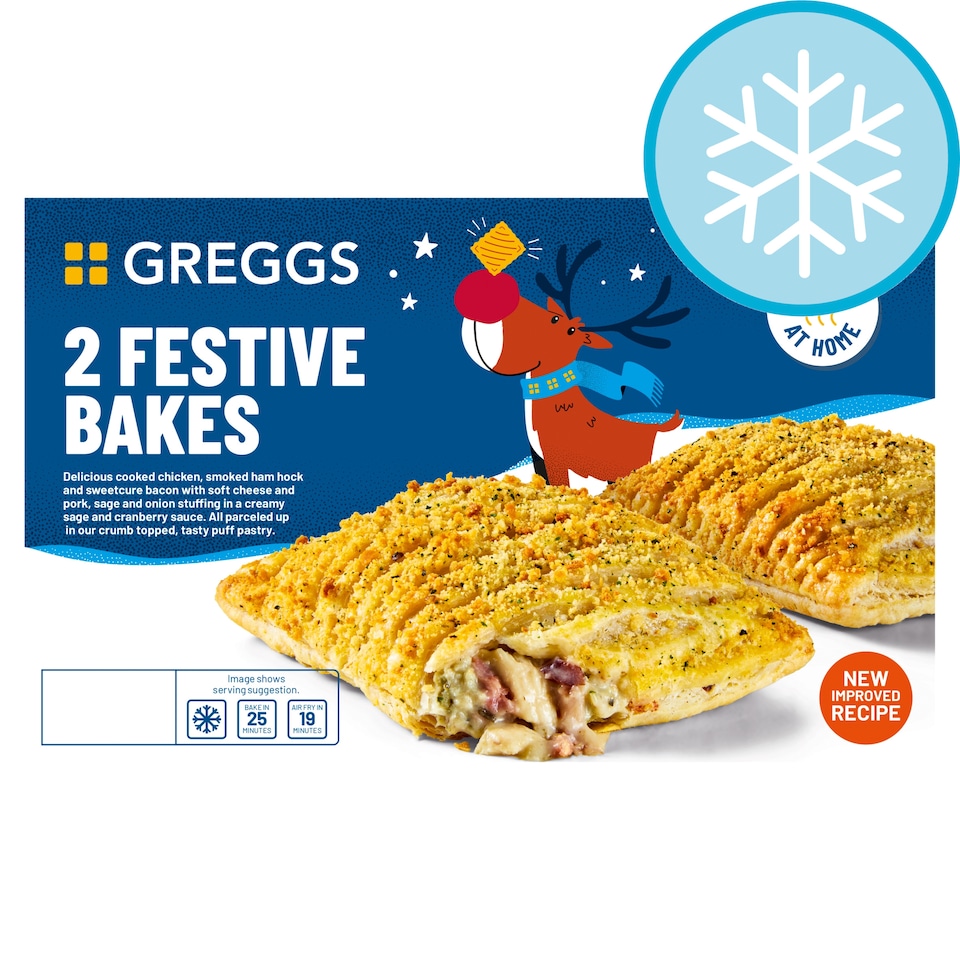 Greggs 2 Festive Bakes 312g 