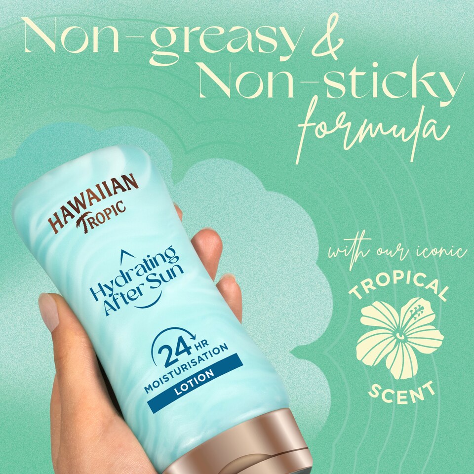 image 1 of Hawaiian Tropic Silk Hydrating After Sun Lotion 180Ml