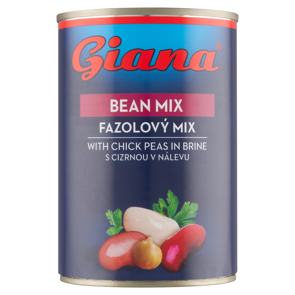 Obrázek 1 pro produkt Giana Fazolový mix s cizrnou ve nálevu 400g