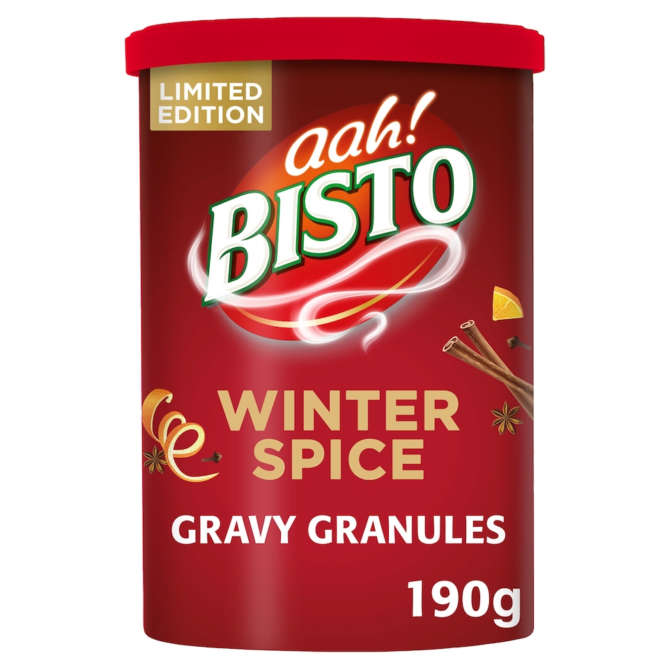 Bisto Winter Spice Gravy Granules 190g 