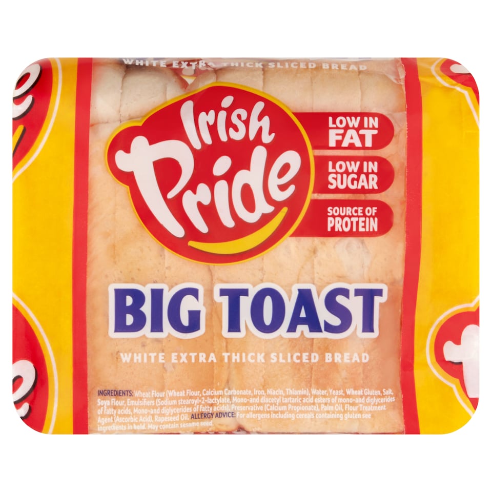 Irish Pride Big Toast White 400G
