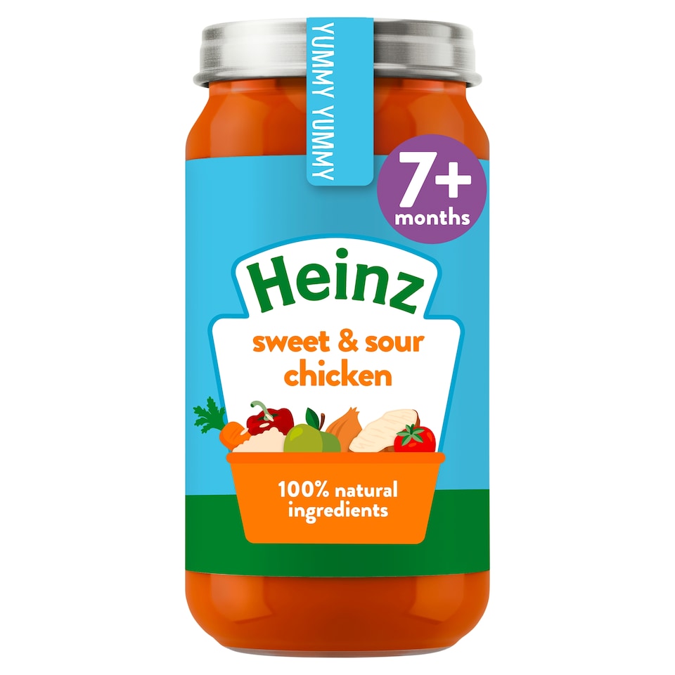 image 1 of Heinz 7 Month Mums Own Sweet And Sour Chicken 200G