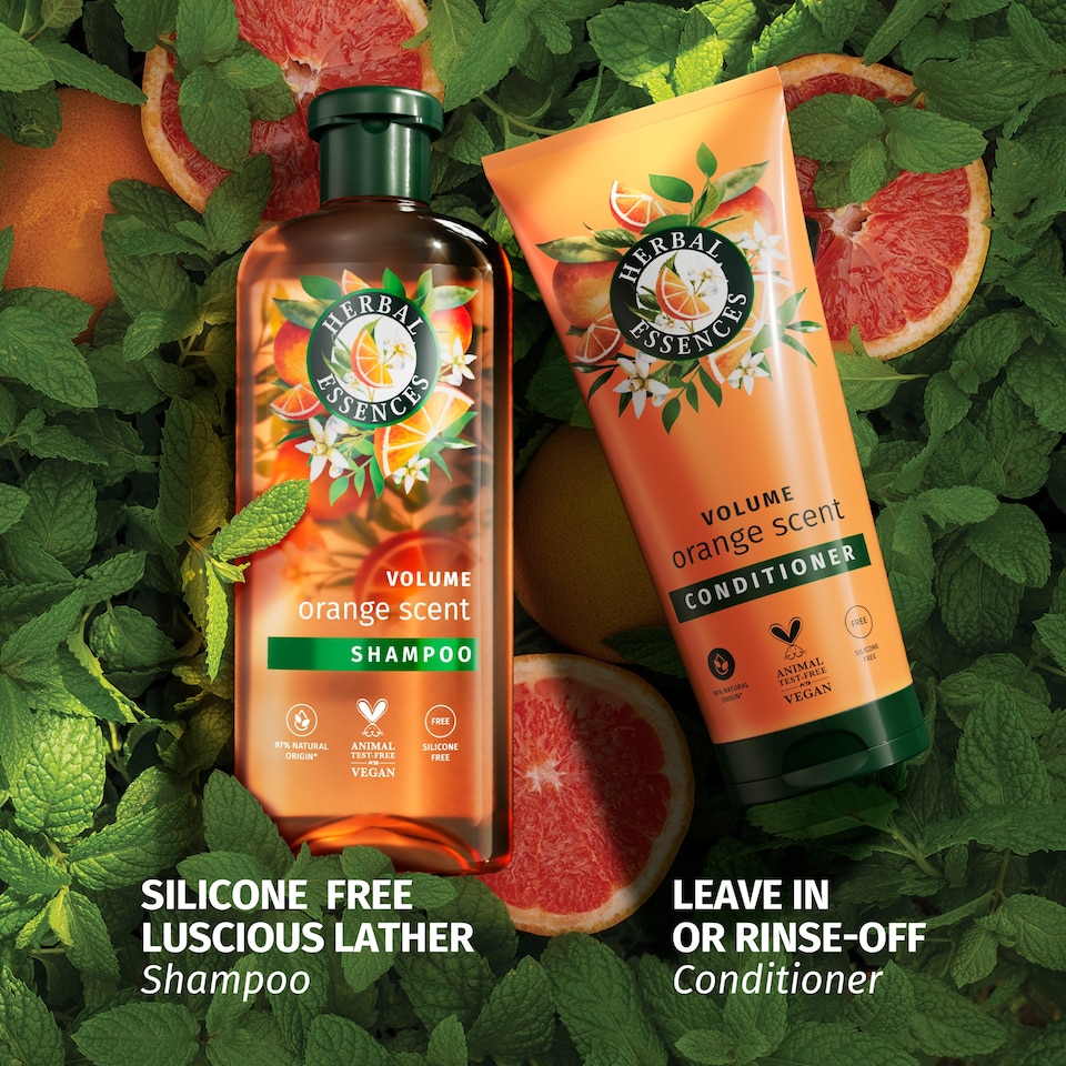 image 1 of Herbal Essences Volume Shampoo - Orange Scent 350ml