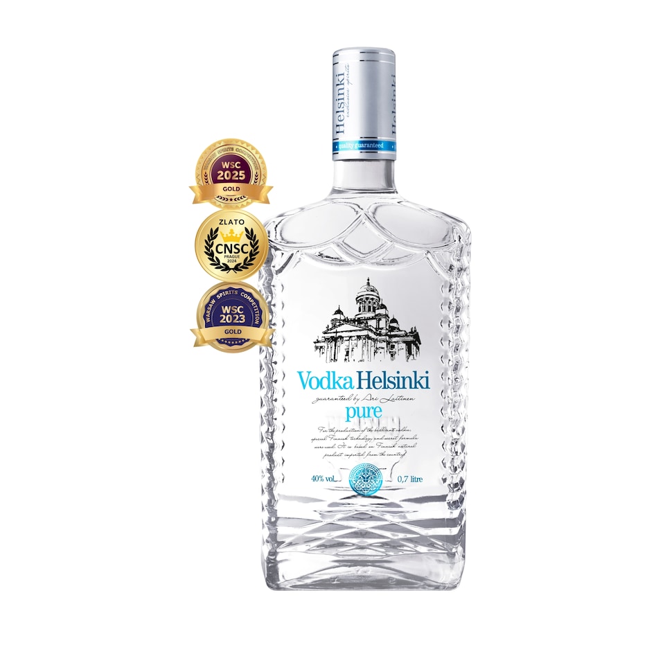 Helsinki Pure Vodka 40% 0.7 L
