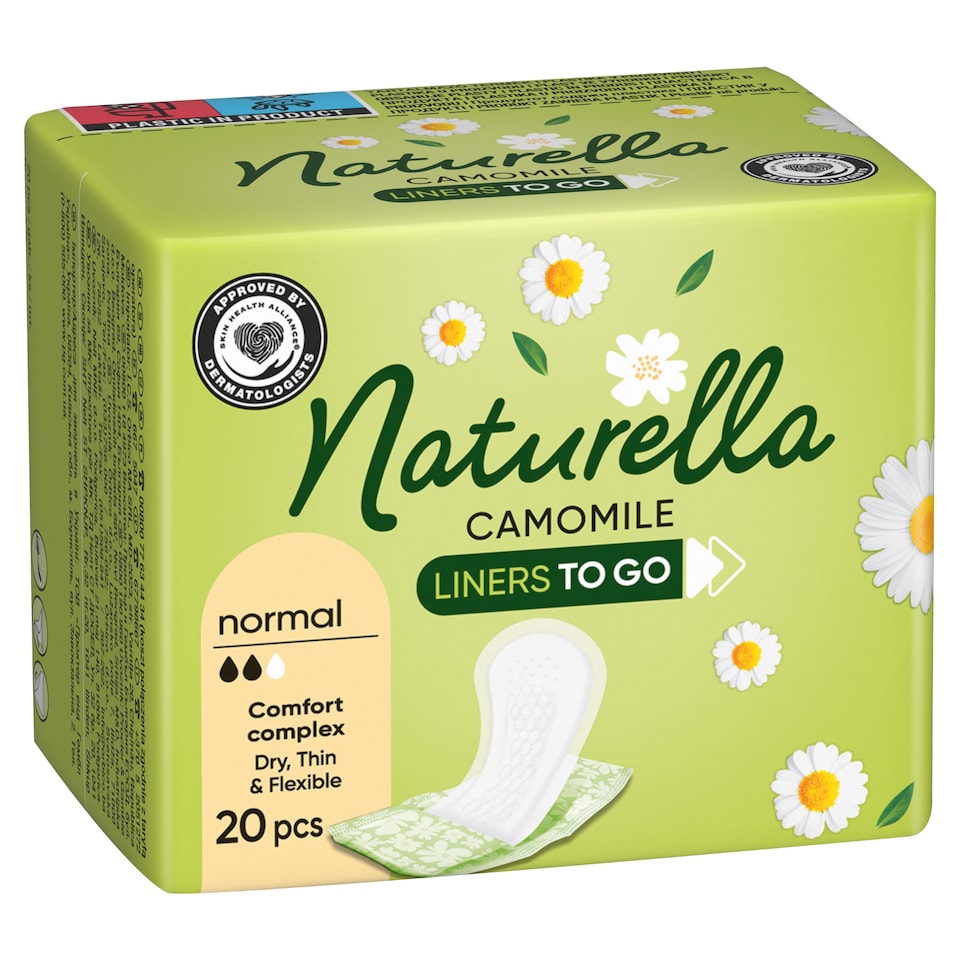 Obrázek 1 pro produkt Naturella Intimky Normal To Go (individually wrapped) 20 ks