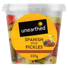 Unearthed Spanish Style Pickles 330g