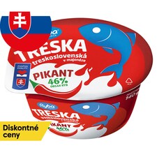 Ryba Košice Treska treskoslovenská v majonéze pikant 140 g