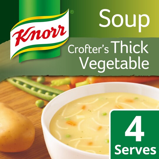 Knorr Thick Vegetable Dry Soup 75G Tesco Groceries