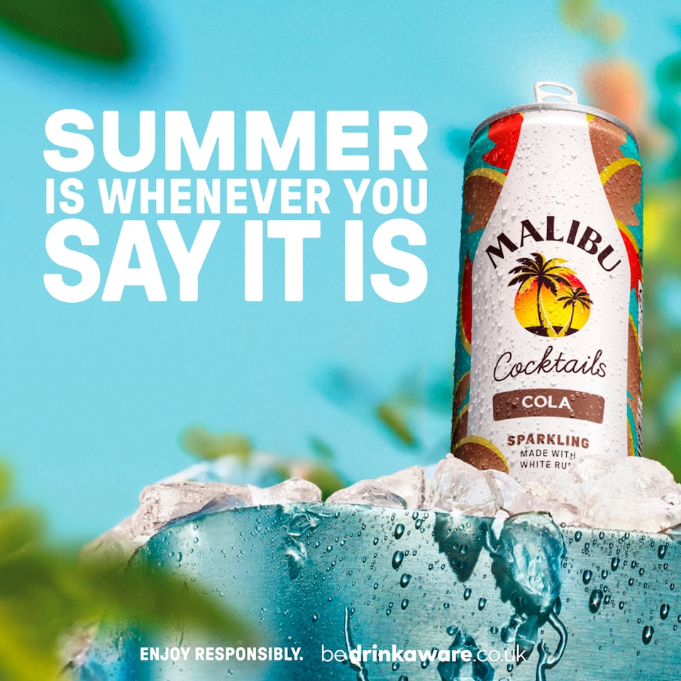 image 1 of Malibu Cola Ready to Drink Premix 250ml