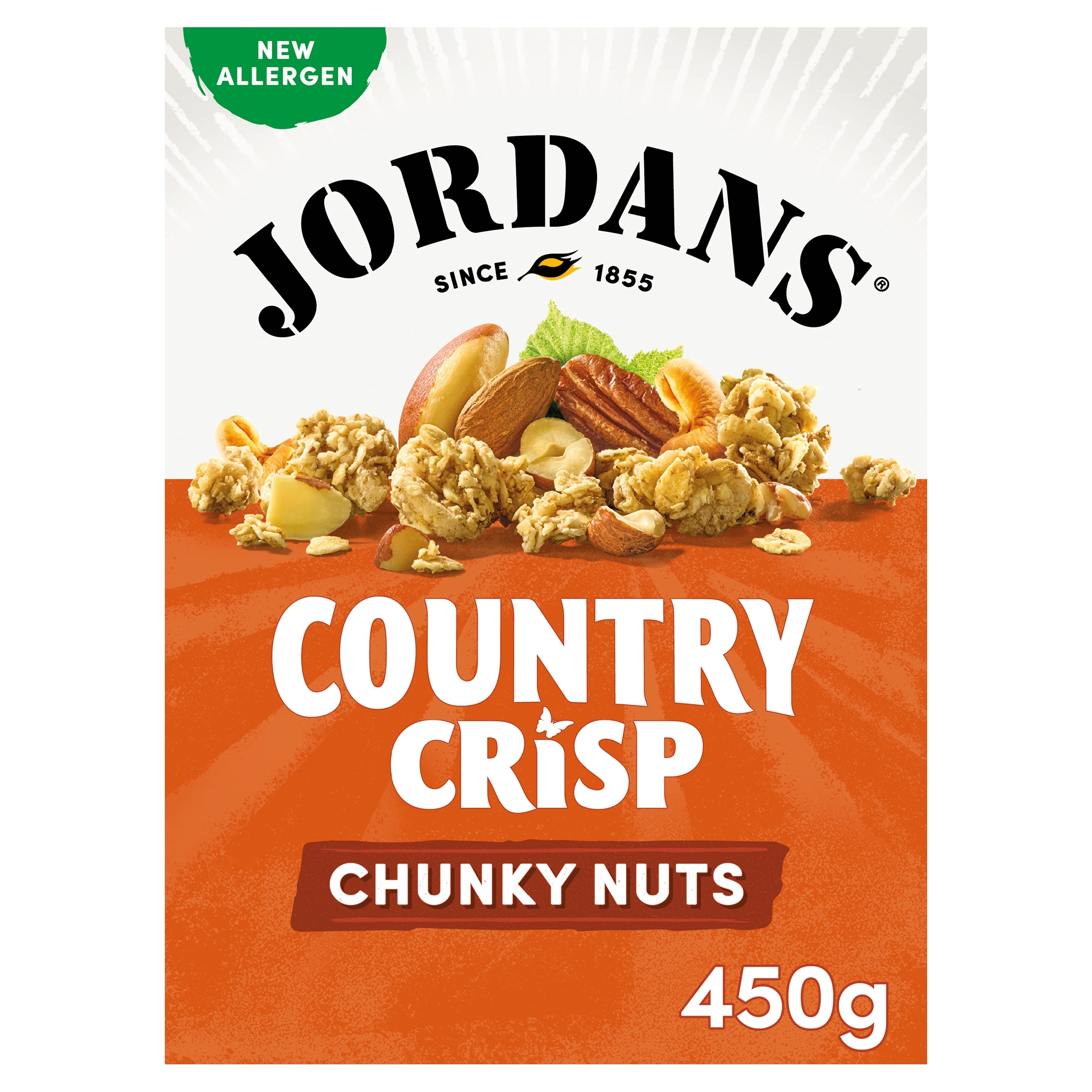 Jordans Country Crisp Chunky Nut Cereal 450g