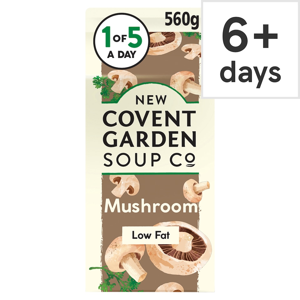 New Covent Garden Soup Co Mushroom Soup 560G