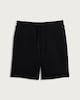 image 4 of F&F Active EVERYHOUR Cotton Rich Drawstring Shorts in Black