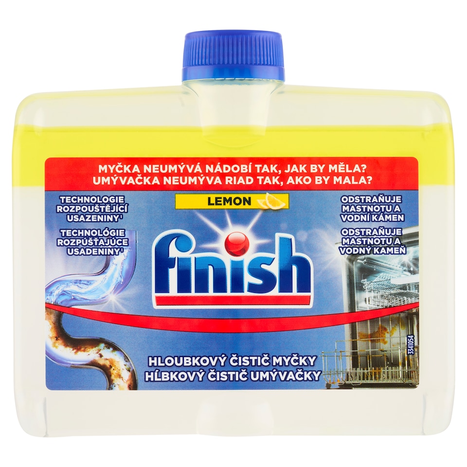 obrázok 1 z Finish Lemon hĺbkový čistič umývačky riadu 250 ml