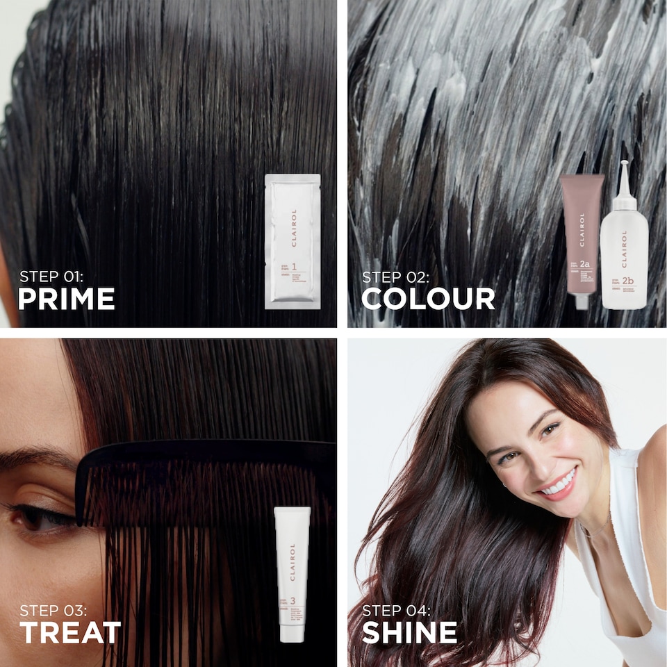 image 1 of CLAIROL COLOUR STRONG PERMANENT HAIR DYE - 8.63 SUNSET ROSE