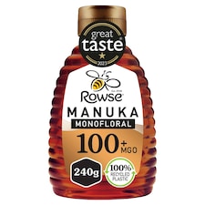 Rowse Squeezy Manuka Honey 100+ MGO 240g