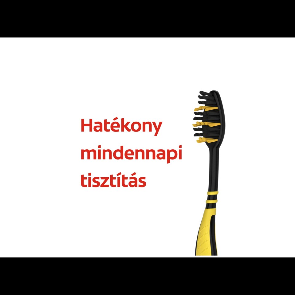 Colgate Zig Zag Charcoal közepes fogkefe 3 db  1. kép