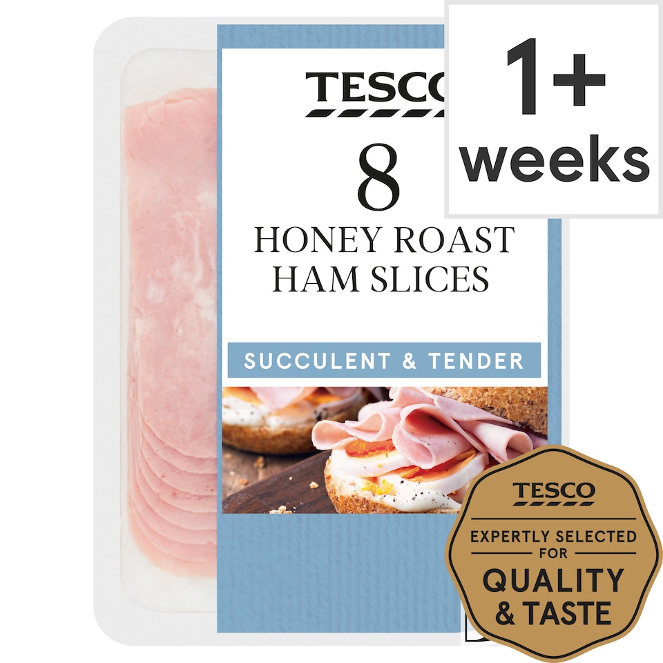 Tesco Honey Roast Ham Slices 125g