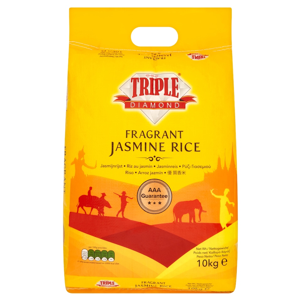 Triple Diamond Fragrant Rice 10Kg