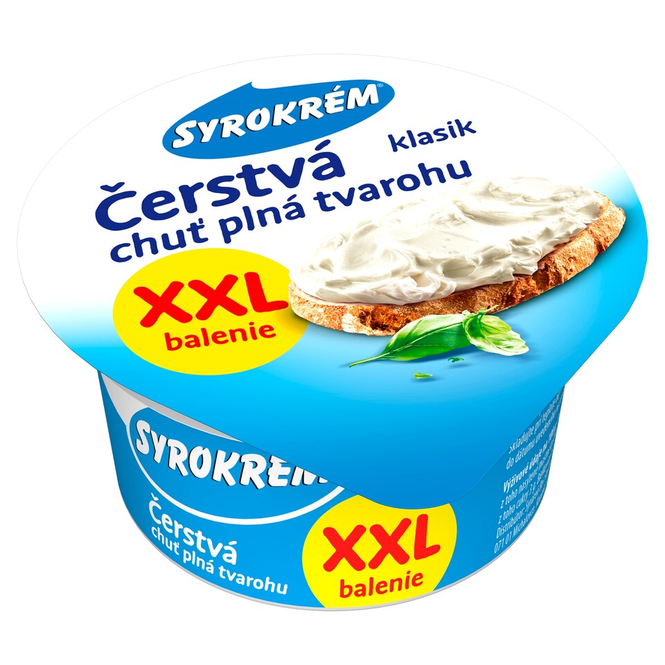 Syrokrém čerstvá chuť XXL klasik 150 g